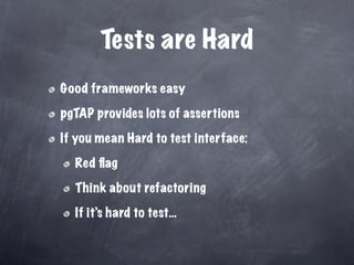 Unit Test Your Database