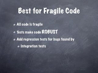 Unit Test Your Database