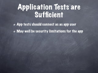 Unit Test Your Database