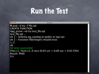 Unit Test Your Database