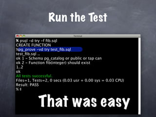 Unit Test Your Database