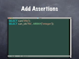 Unit Test Your Database