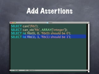 Unit Test Your Database