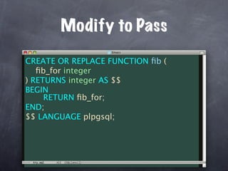 Unit Test Your Database