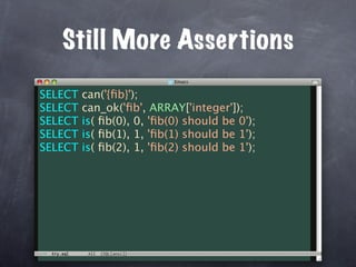 Unit Test Your Database
