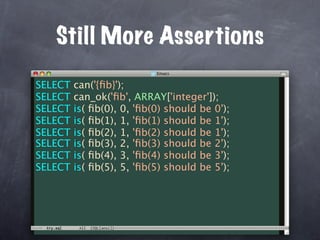 Unit Test Your Database
