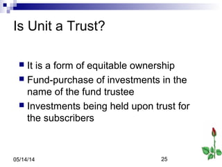 Unit trust | PPT