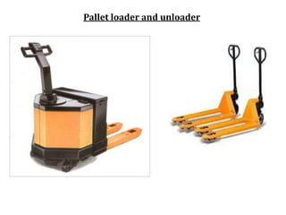 Pallet loader and unloader
 