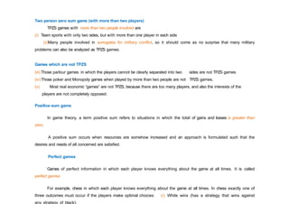 Opposed Game Example Unit_V.Game theory.pptxzxnbxjjbXjbM mBBM | PPTX