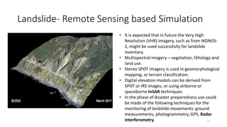 Role of remote sensing in GIS in disaster management | PDF