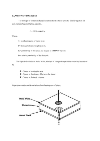 Comprehensive Overview of Transducers and Data Acquisition Systems | PDF
