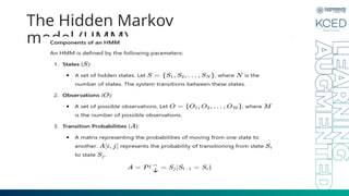 The Hidden Markov
model (HMM)
 