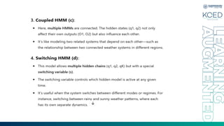 Unit V -Graphical Models in artificial intelligence and machine learning