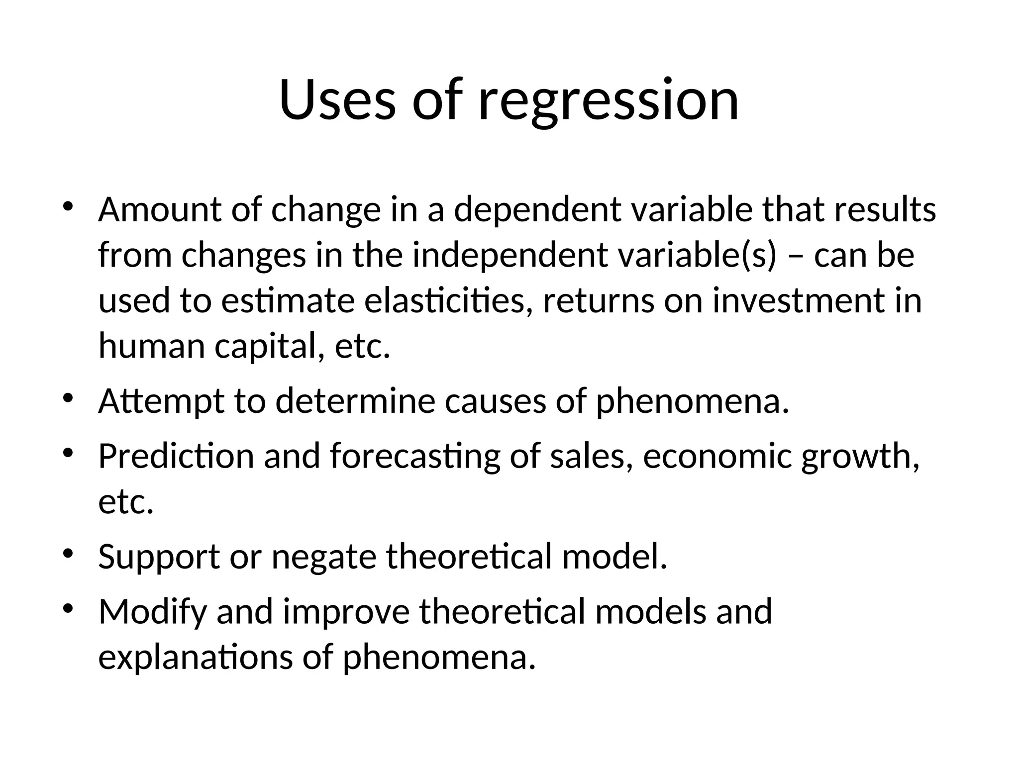 Unit v introduction to simple linear regression ppt