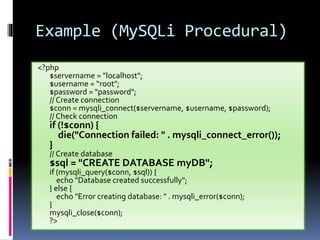 FYBSC IT Web Programming Unit V Advanced PHP and MySQL | PPT
