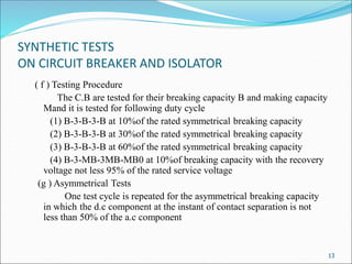 UNIT V-High Voltage Testing of Insulators PPT.pdf