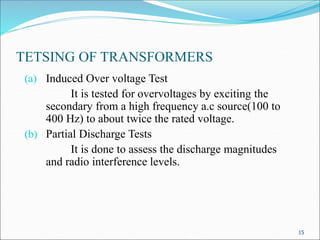UNIT V-High Voltage Testing of Insulators PPT.pdf