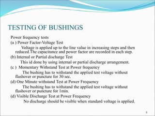 UNIT V-High Voltage Testing of Insulators PPT.pdf