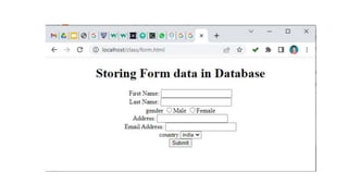 Database Connectivity MYSQL by Dr.C.R.Dhivyaa Kongu Engineering College