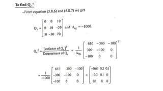 CONTROL SYSTEM ANALYSIS USING STATE VARIABLE METHODS
