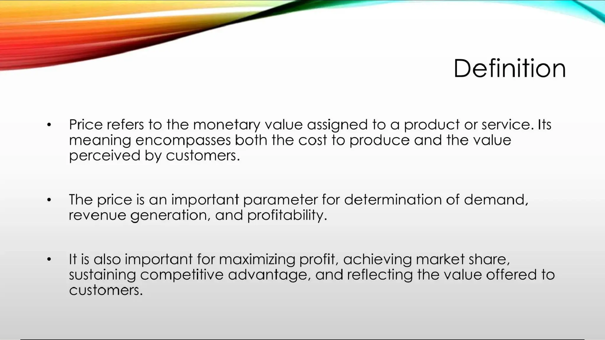 B Pharmacy 8th Semester PPM unit 5 PRICING