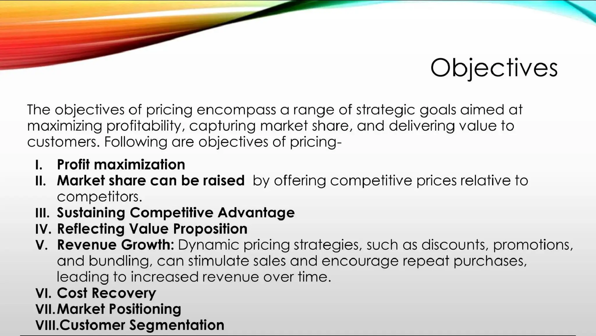 B Pharmacy 8th Semester PPM unit 5 PRICING