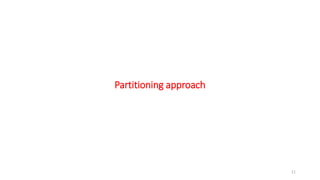 Partitioning approach
11
 