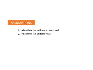 ASSUMPTIONS
 