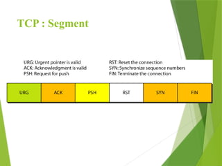 TCP : Segment
 