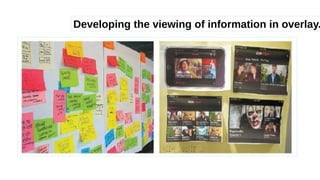 Developing the viewing of information in overlay.
 