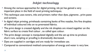 Digital printing- types, methods, process | PPT
