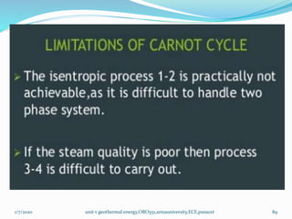 1/7/2020 unit v geothermal energy,ORO551,annauniversity,ECE,psnacet 89
 