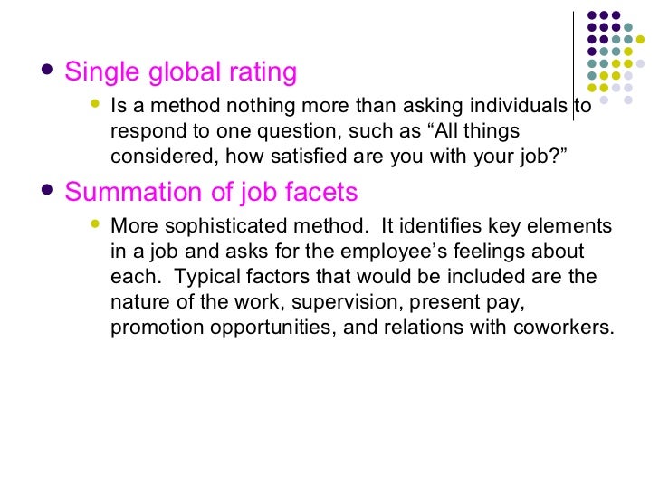 Unit vi counseling, job satisfaction