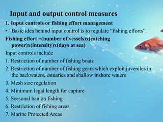 input andoutput control measuresUnit vii | PPT