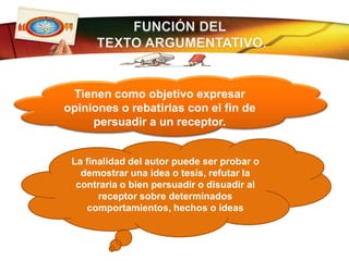 MAPAS SEMANTICOS DEL TEXTO ARGUMENTATIVO