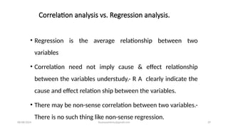 Unit VIII Correlation & Regressione.pptx
