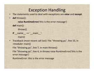 web programming UNIT VIII python by Bhavsingh Maloth | PDF