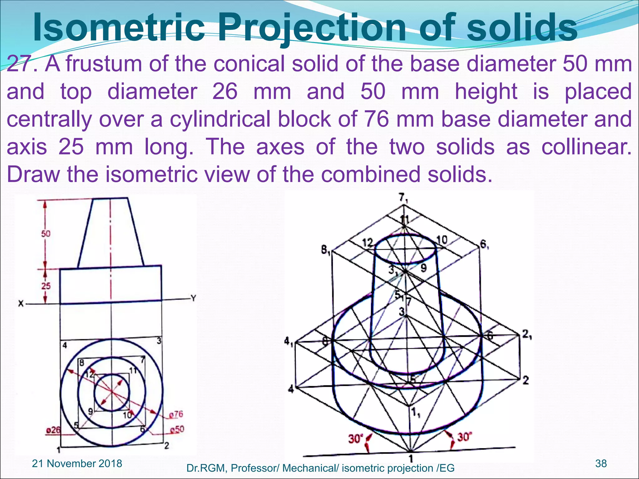 Unit v isometric projection | PDF