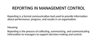 Unit V MBA.- MANAGEMENT AND ORGANISATIONAL BEHAVIOUR | PPTX