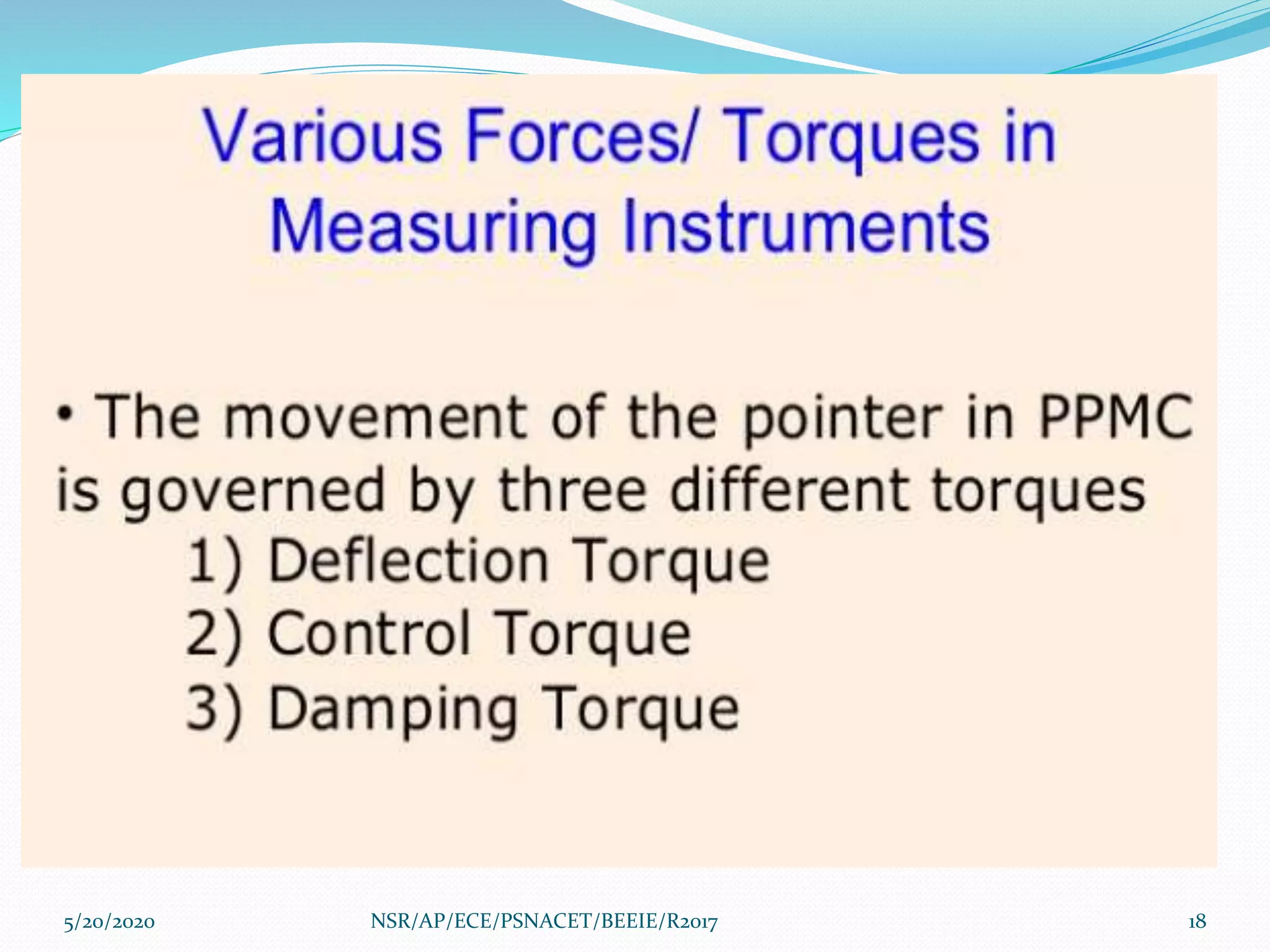 5/20/2020 18NSR/AP/ECE/PSNACET/BEEIE/R2017
 