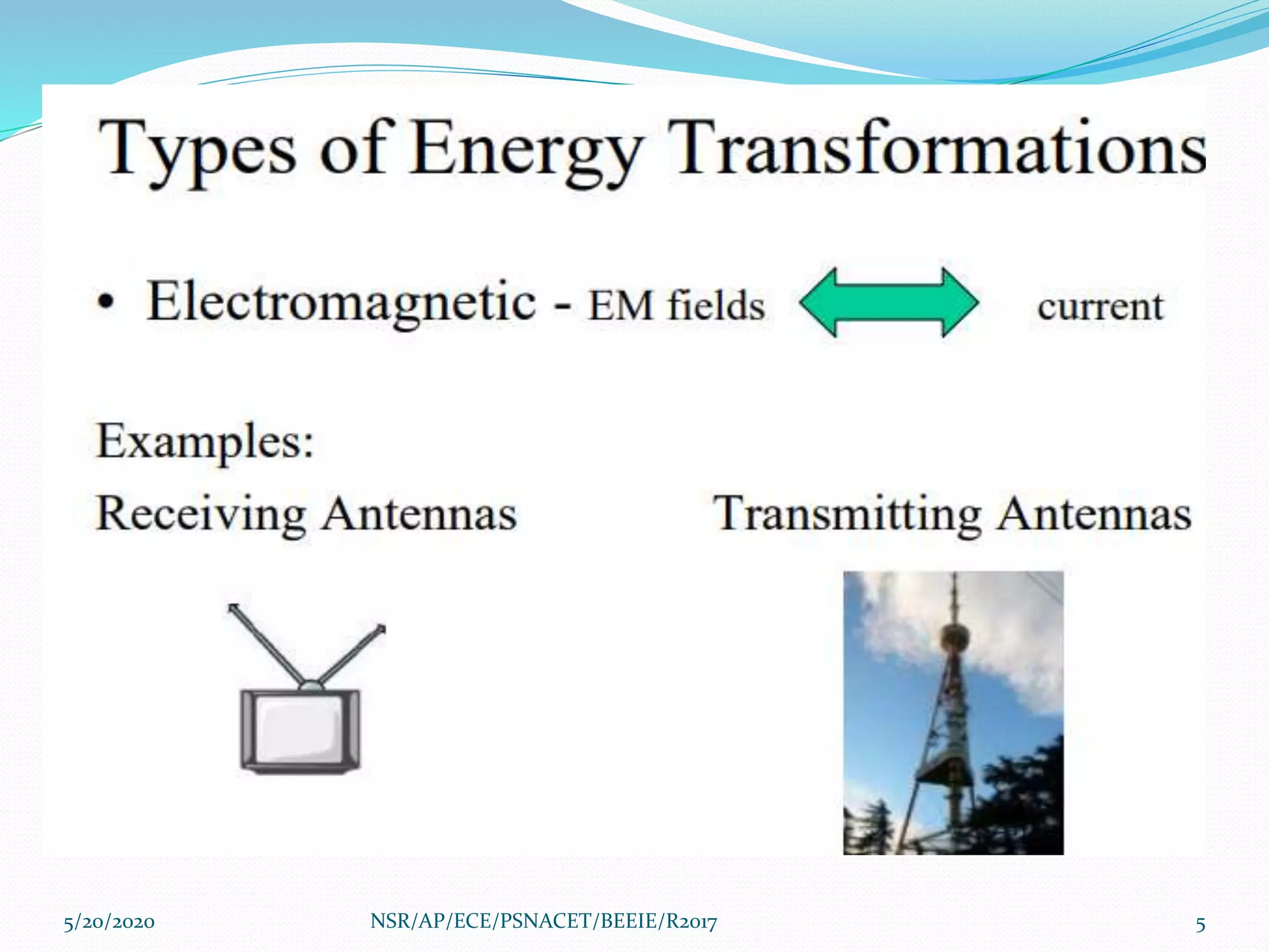 5/20/2020 5NSR/AP/ECE/PSNACET/BEEIE/R2017
 