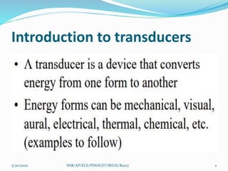 Unit v measurements and instrumentation | PPTX