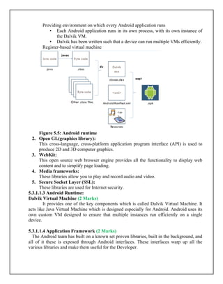 Mobile Computing-Unit-V-Mobile Platforms and Applications | PDF