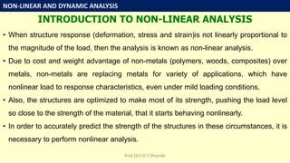 NON-LINEAR AND DYNAMIC ANALYSIS.pptx
