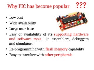 Pic System Informati UNIT V PIC for embedded system and peripheral interface.pptx