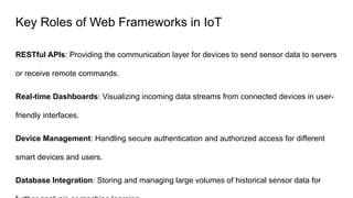 Comprehensive Guide to Python Web Frameworks for IoT Applications | PPTX