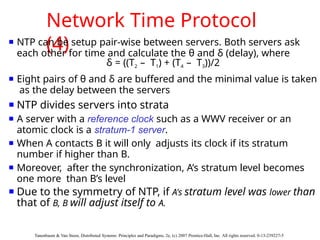 Unit V Synchronization of distributed system.pptx