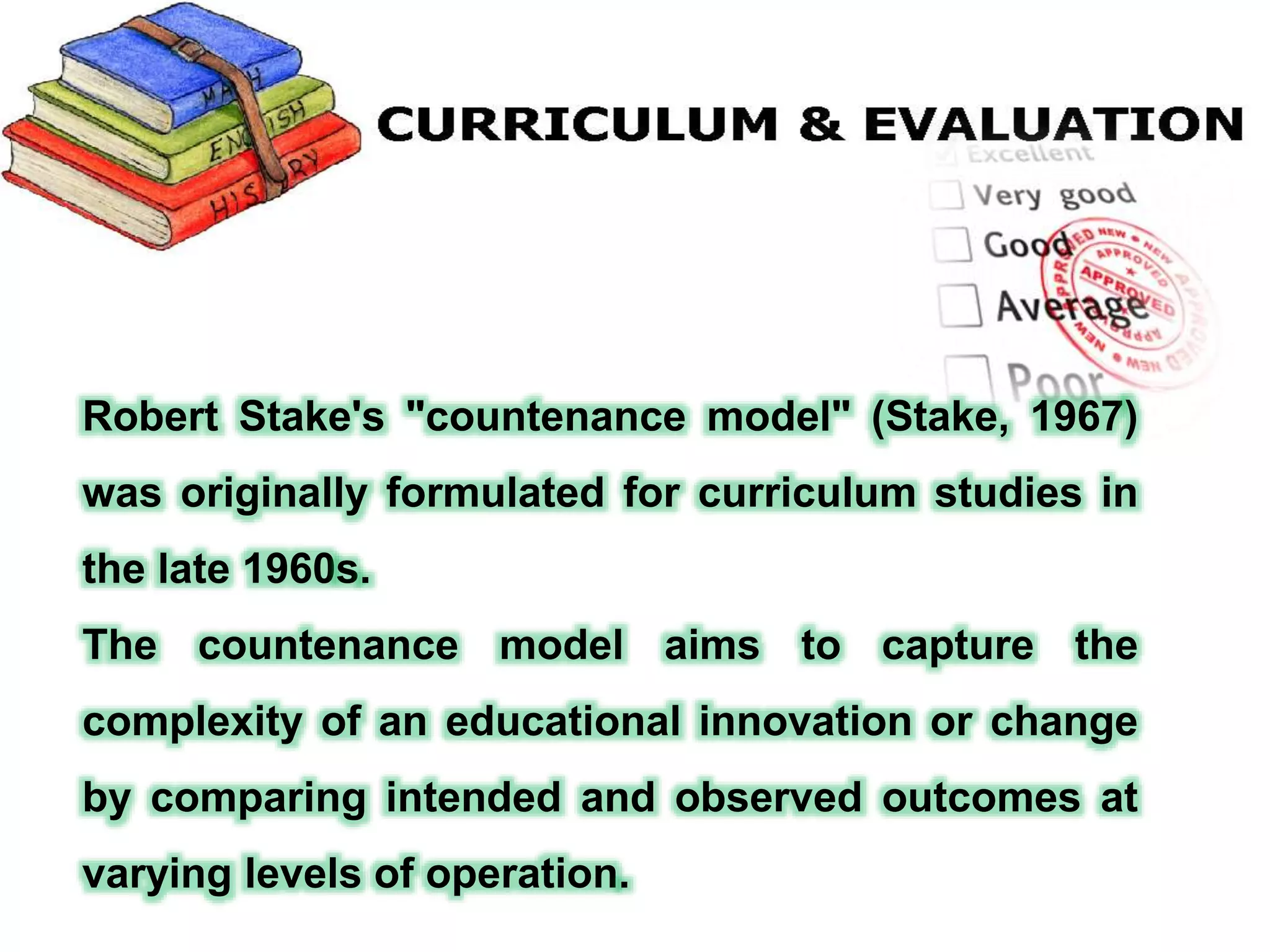 Curriculum Evaluation | PPTX