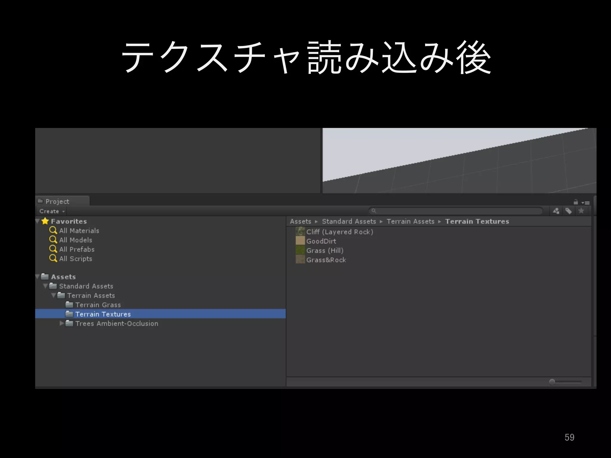 テクスチャ読み込み後
59	
 