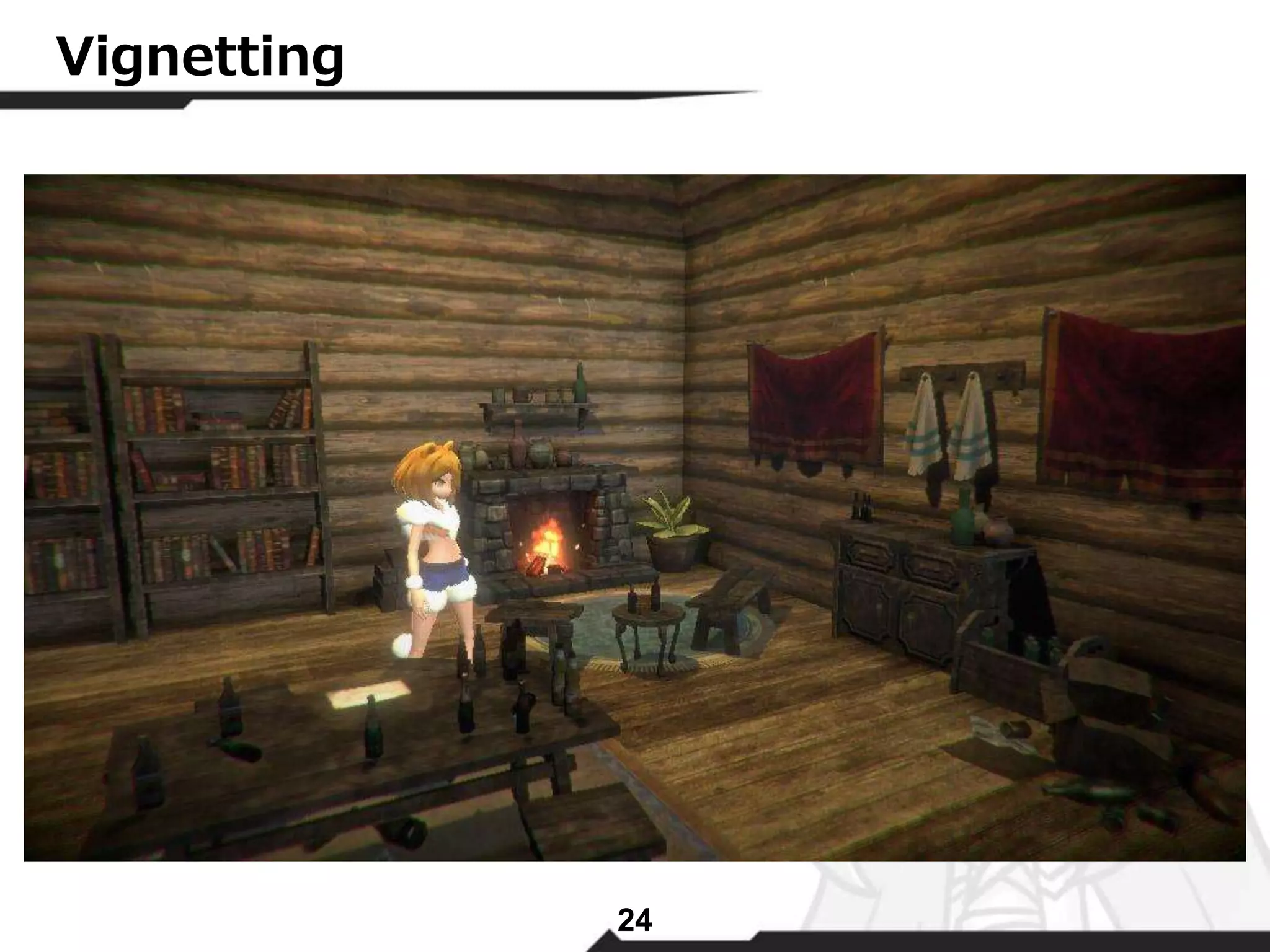 24 
Vignetting 
 